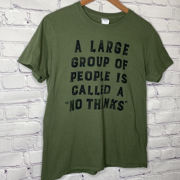 Gildan No Thanks Graphic Tee - Picture 3 of 5